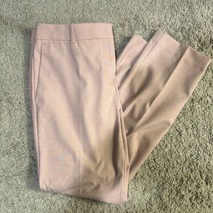Ann Taylor Mauve Straight Leg Ankle Pant
